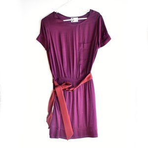 Lanvin Paris Purple and Red Dress XS